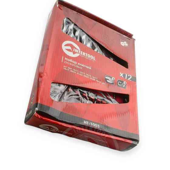 Набор ключей рожковых 6-32 мм 12 шт (планшет) CrV Satine Мукачево