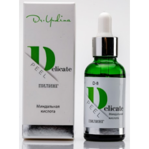 Хімічний пілінг мигдальний 40% pH 1.8 Delicate peel Dr. Yudina 30 мл Дніпро