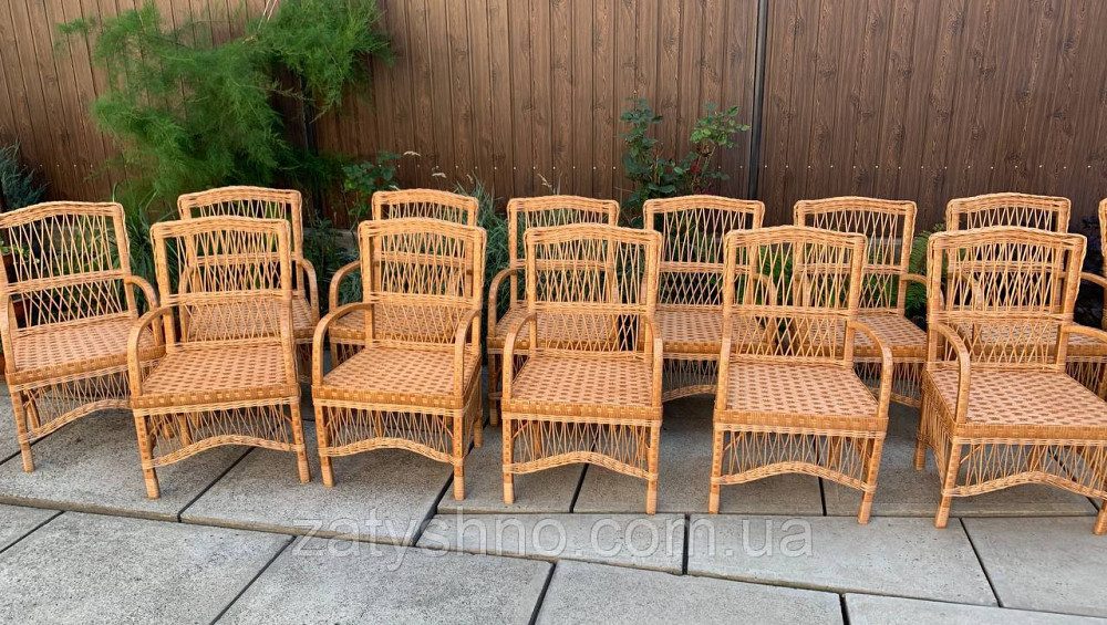 Кресло кухонное плетеное из лозы Киев - изображение 4