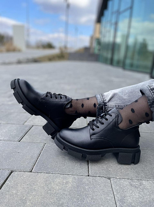 Черевики жіночі GREMMY чорні шкіра натуральна 36-40 (4983) Коломыя - изображение 9