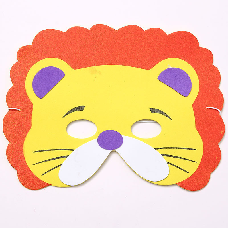 Маска дитяча Лев one size різнобарвний Київ - фото 1