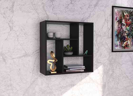 Полка навесная П-3, Антрацит, 610/230/610 Львов