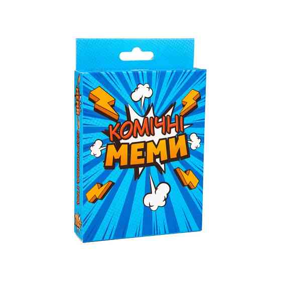 Настольная игра Strateg Комические Мемы развлекательная укр 30317 Винница
