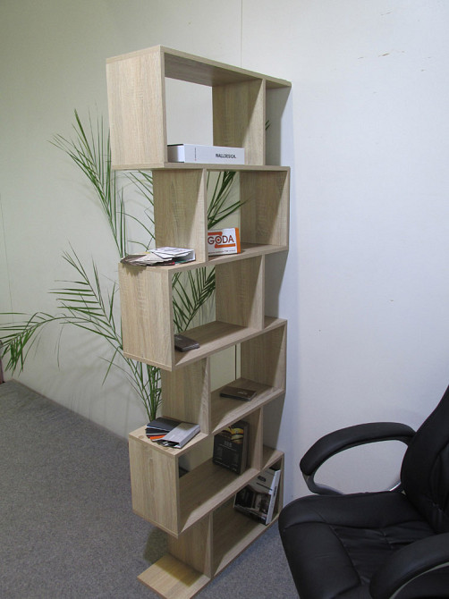 Стелаж-змейка М-ЗОН Джеко 700 Нимфея Альба (белый) (MZN-031010) Львов - изображение 6