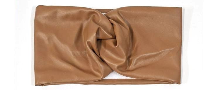 Пов'язка жіноча на флісі екошкіра Київ - фото 1