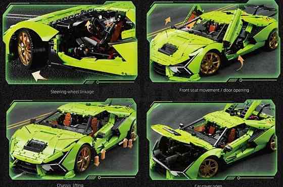 ЕКСЛЮЗИВ‼️Конструктор Technic Lamborghini SVJ 1:6 - 6626 деталей. Киев