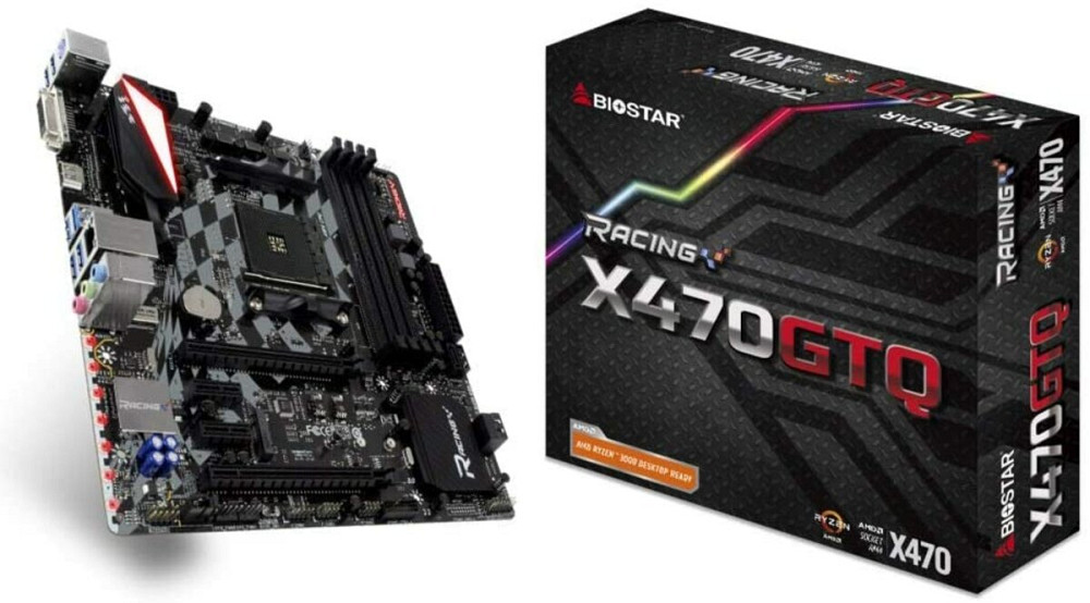 Материнська плата Biostar X470 (AMD X470, sAM4, PCI-Ex16) Київ - фото 1