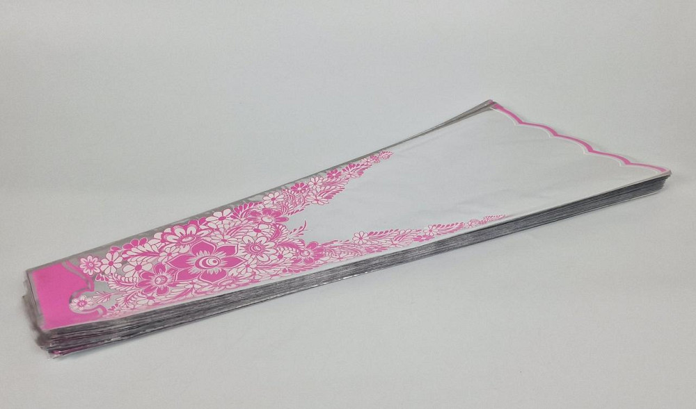 Конусне паковання під квіти h70/10низ/30верх метал (100 шт.) візерунок97 (4) (100 шт.) Харків - фото 1