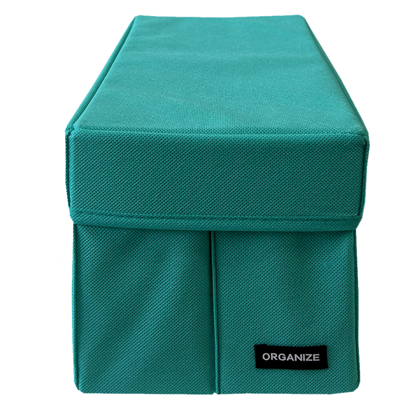 Органайзер для вертикального хранения с крышкой 34x17x16 см S HY-S-kr (Лазурный) Сумы - изображение 3