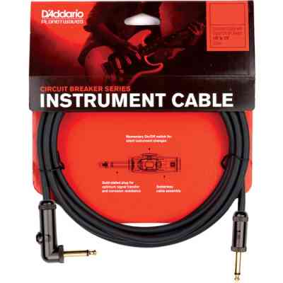 Инструментальный кабель D'Addario Curcuit Breaker Momentary Mute 6m (PW-AGRA-20) Винница