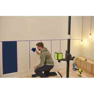 Лазерный нивелир Ryobi RBCLLG2 до 15м±0.5мм, перекрестный зеленый, 2хАА 0.4кг (5133005497) Винница