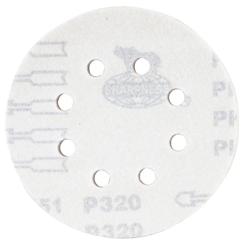 Круг шлифовальный 8 отверстий Ø125мм P320 (10шт) SIGMA (9122731) Ровно - изображение 2