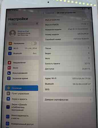 Планшет Apple iPad AIR 6 поколения a1893 Киев