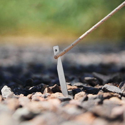 Комплект колышков Naturehike CNK2300ZP016 20 см сріблясті 8 шт (6976023925030) Винница - изображение 6