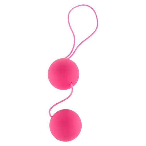 Вагинальные шарики пластиковые розовые Toy Joy Sex Aura Киев