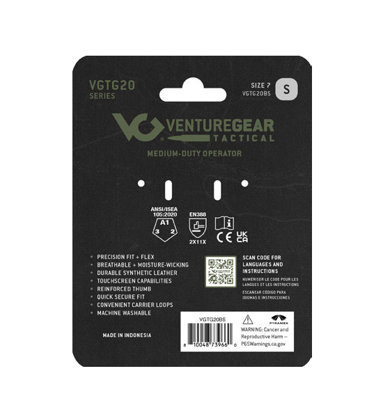Тактичні рукавиці Venture Gear Tactical VGTG20 Medium-Duty Operator, чорні, розмір XXL ( 11 ) Київ - фото 7