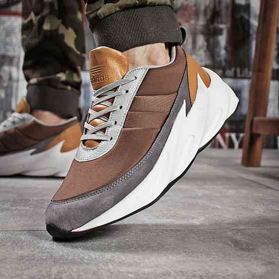 Кросівки Adidas $harks Сірі Чоловічі Адідас Бежеві Акула (розміри: 41,42,43,44,45) Відео Огляд Дніпро