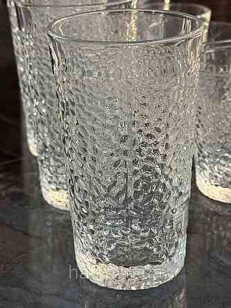 Набір склянок OLens "Льодяник" 390 мл 6 шт. високий прозорий для дому та ресторанів 102-696 Київ