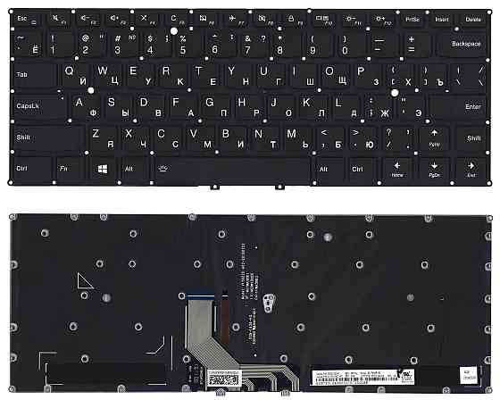 Клавиатура для ноутбука Lenovo (920-13IKB) Black с подсветкой (Light), (No Frame) RU Вінниця