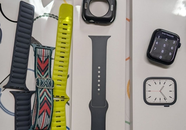 Смарт -Часы Apple watch 7 44m black Киев - изображение 6