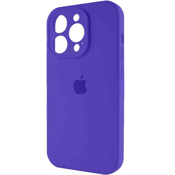 Чохол для смартфона Silicone Full Case AA Camera Protect for Apple iPhone 13 Pro 22,Dark Purple Киев