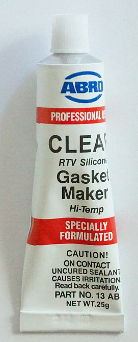 Силиконовый герметик (жидкая прокладка) SANOI (полный аналог ABRO) 25 грамм (носик в комплекте) (КРАСНЫЙ) Павлоград - изображение 3