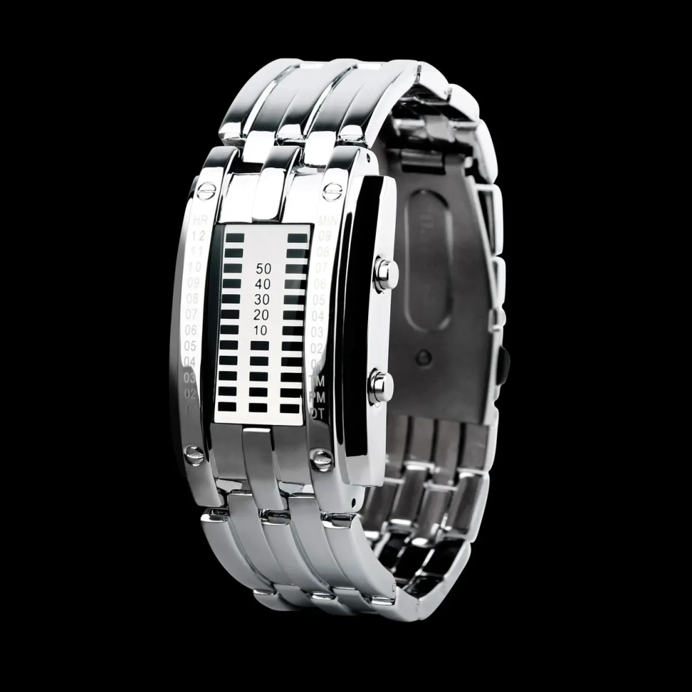 Унікальний чоловічий годинник Skmei 0953 (Сріблястий) Київ - фото 3