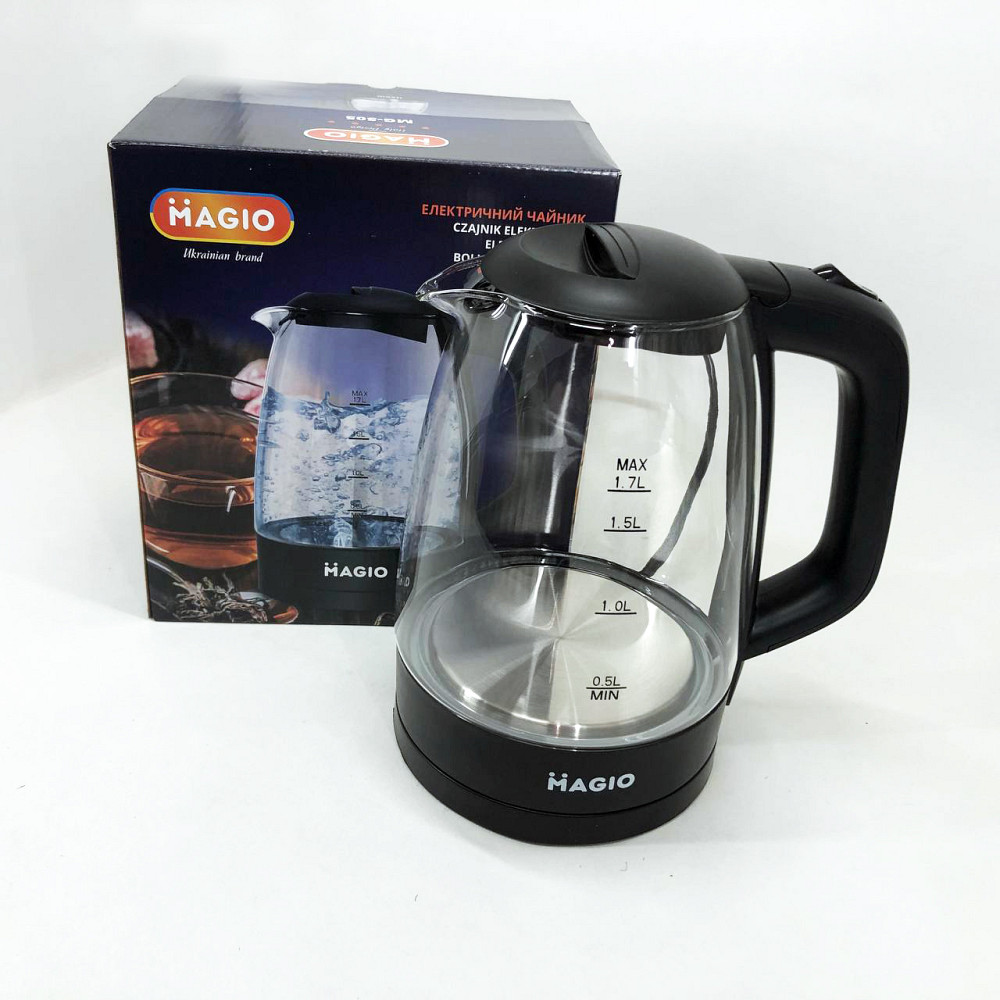 Электрочайник для чая и воды Magio MG-505, Эл чайник для кухни, Мощный электрочайник электрический LP-82 Львов - изображение 5