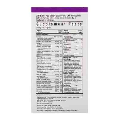 Мультивітамін Bluebonnet Nutrition Чоловічі мультивітаміни, Men&apos;s One, 60 вегетаріанських капсу (BLB0141) Вінниця