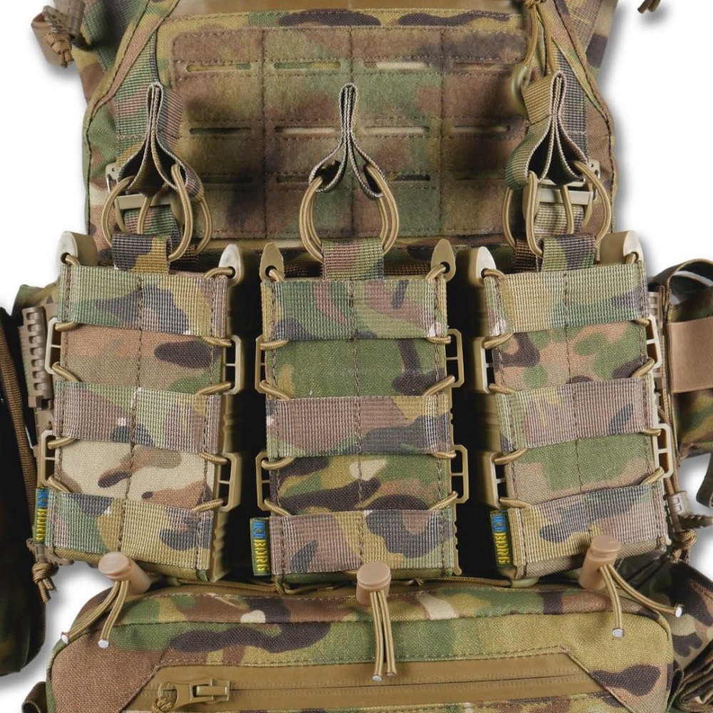 Штурмовая плитоноска мультикам с быстрым сбросом плитоноска на 8 итог kiborg военный разгрузочный жилет   WAR Львов - изображение 8