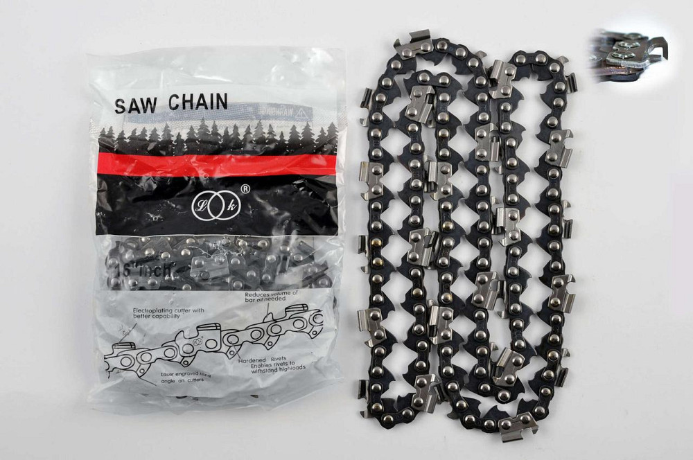 Ланцюг бензопила 3/8, 1,5mm, 66зв, RS, під шину 16 (40см) для Hus 340/345 Мукачево - фото 1