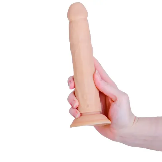 Фалоімітатор з ротацією та пульсацією Naked ADDICTION 8″ Rotating & Thrusting Dong - Vanilla Львів