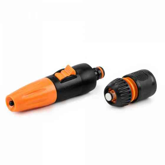 Комплект для поливу з 2 елементів на шланг 1/2", BLACK LINE, ECO-PWB5502-12/2 Київ