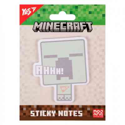 Папір для нотаток Yes з липким шаром фігурний Minecraft Creeper 40 аркушів (170398) Вінниця