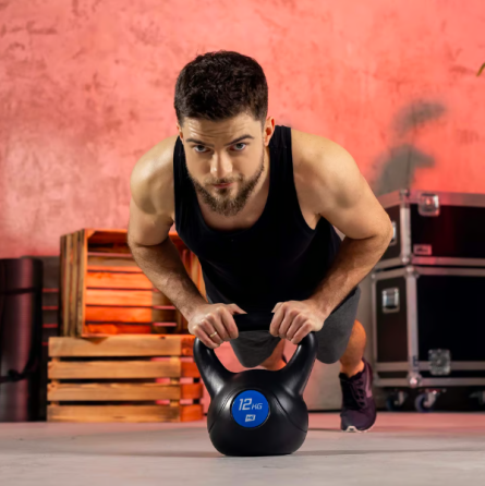 Гиря вінілова Hop-Sport 12кг HS-PB012KB Київ