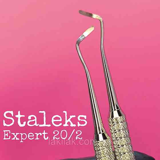 Лопатка педикюрна Staleks PRO Expert 20/2 (кюретка двостороння) Херсон