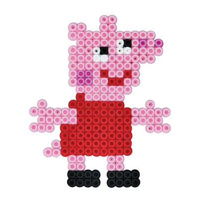 Набір для творчості Hama термомозаїка Свинка Пеппа Midi 5+ (HM-7965) Вінниця - фото 2