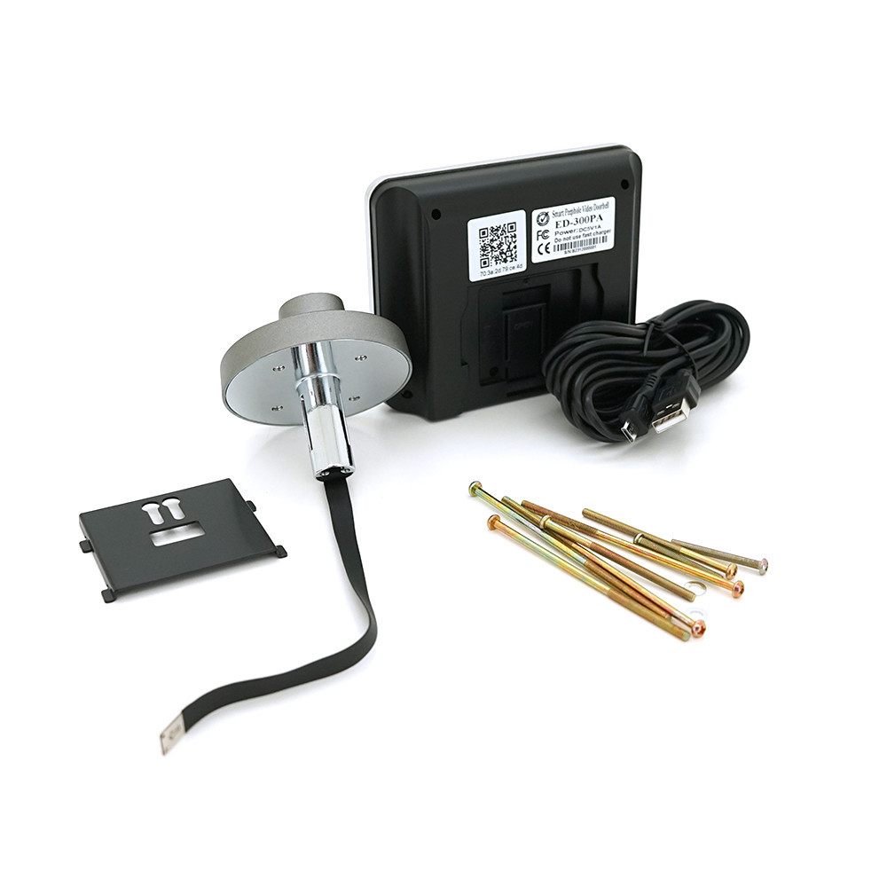 WiFi видеодомофон YOSO EYE1MPM43 с дисплеем, памятью и звонком на батареях (удаленный просмотр APP Tuya smart) Киев - изображение 5