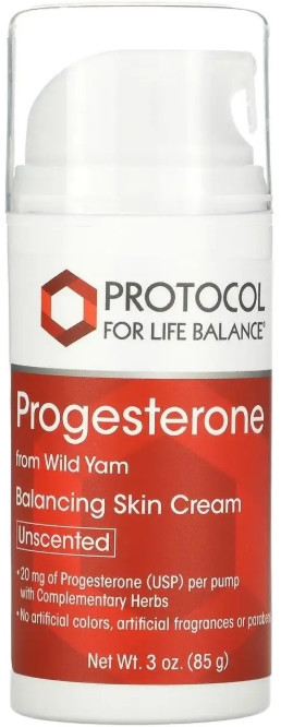 Крем для кожи с прогестероном Protocol for Life Balance Skin Cream 85 г Киев - изображение 1