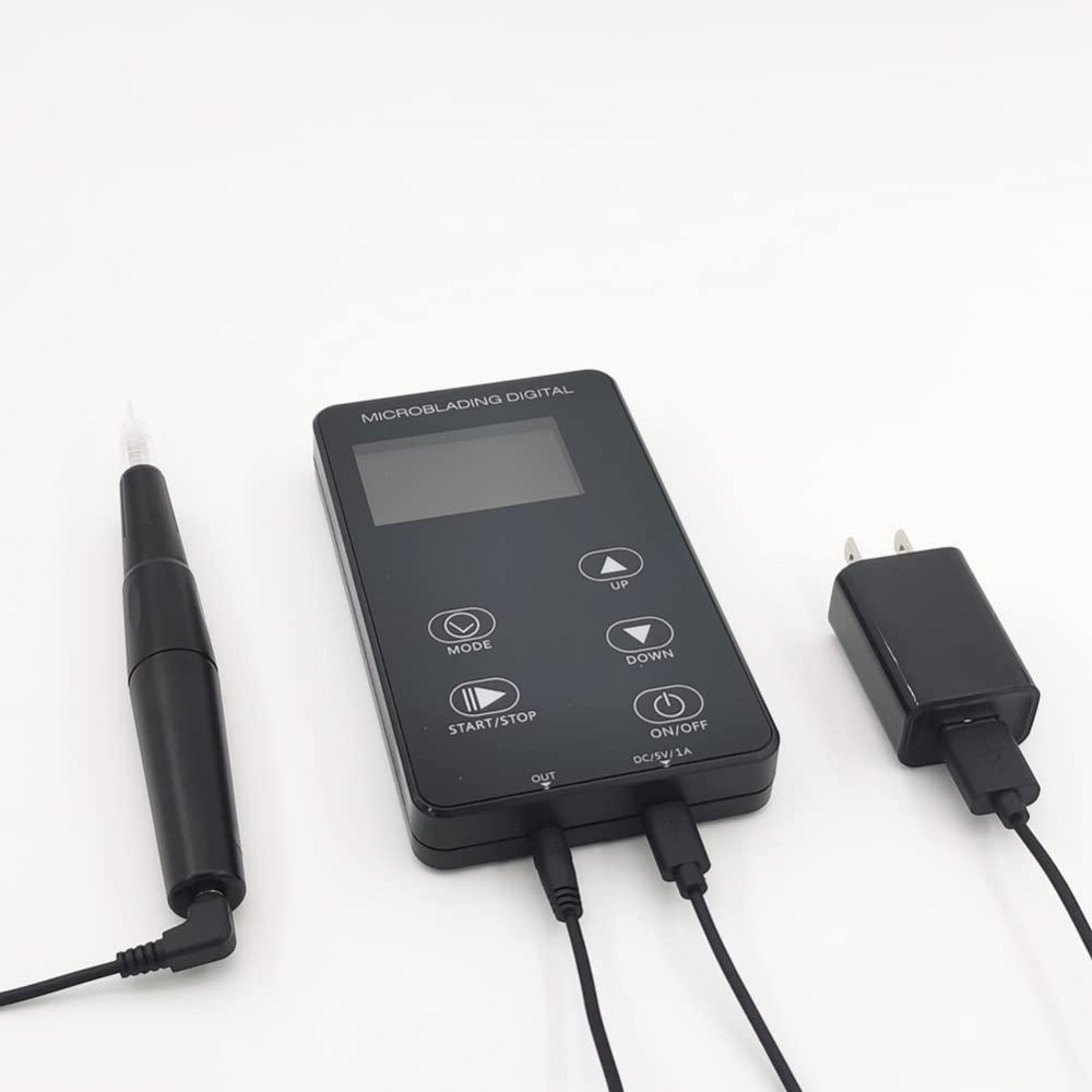 Тату машинка для перманентного макияжа татуажа с сенсорным дисплеем, 10 игл, для бровей, глаз, губ, игла-дюза Киев - изображение 6