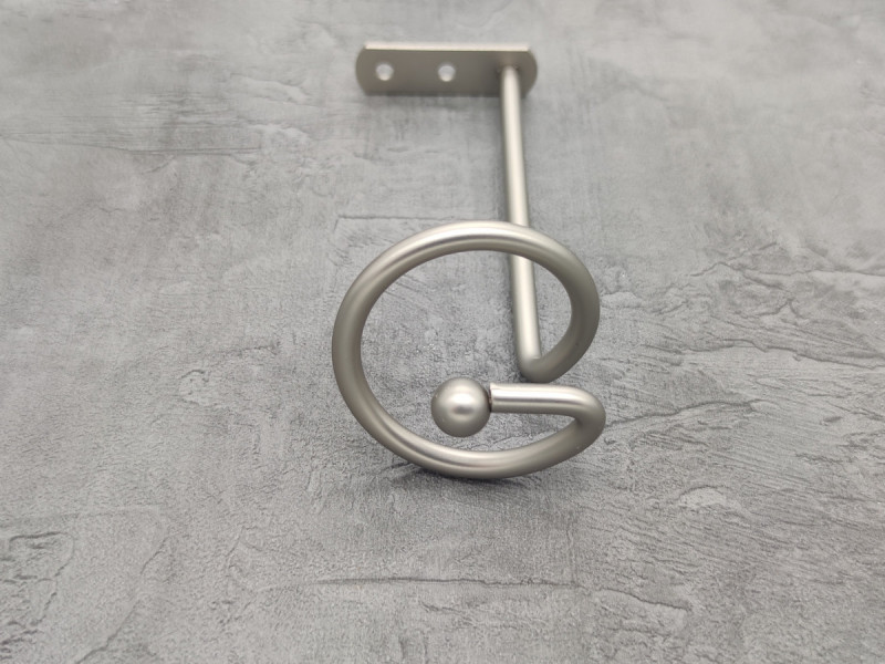 Комплект підхватів для штор Orvit Спіраль 140 Х 60 мм Сатин пара-2шт. (00-00020806) Львов - изображение 2