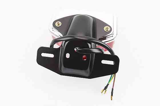 Ліхтар задній ALPHA, чорна ніжка під два болти (якісний), тип 1 Киев