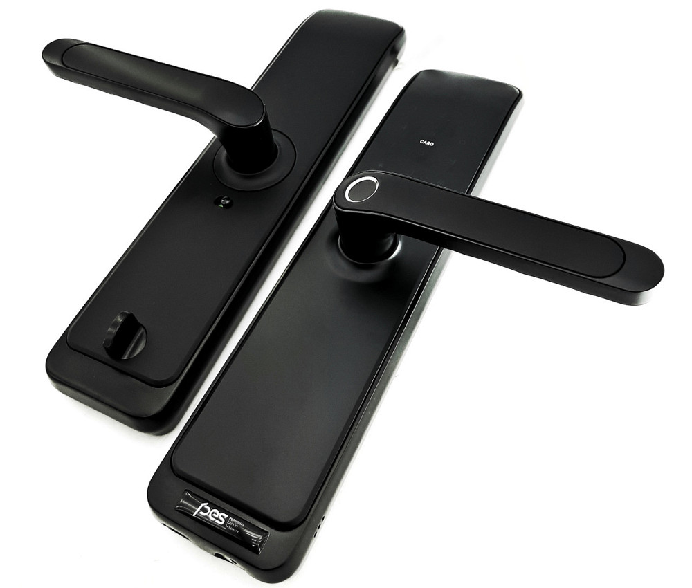 PES Husky Wi-Fi биометрический замок с WC фиксатором черный Киев - изображение 5