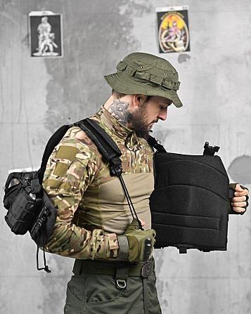 Плитоноска 4 скидання black Single Sword ВТ1096 Київ - фото 10