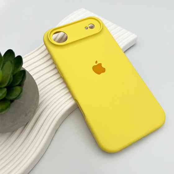 Чохол для смартфона Silicone Full Case AA Camera Protect for Apple iPhone 17 Air 4,Yellow Київ