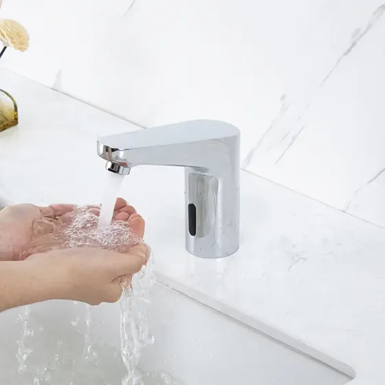 Сэнсорный смеситель для умывальника FRAP F513-1,хром Киев