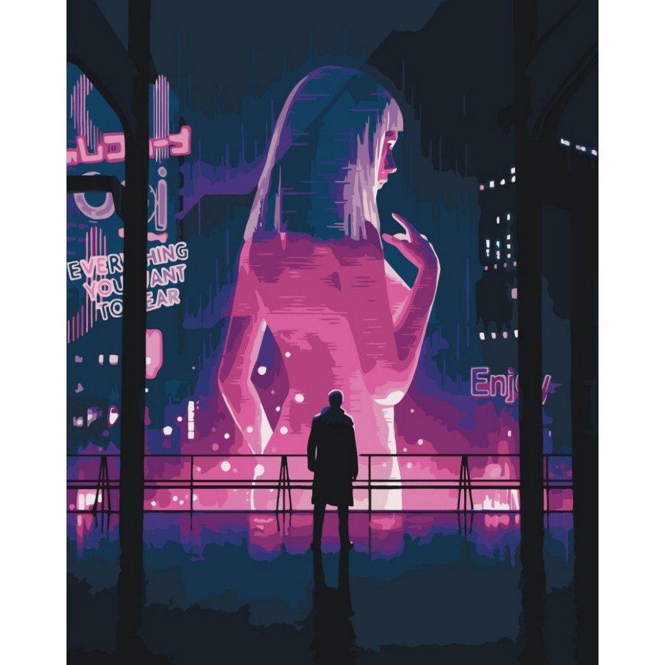 Картина за номерами "Голографічна Джой" 16171-AC 40х50 см Вінниця - фото 1