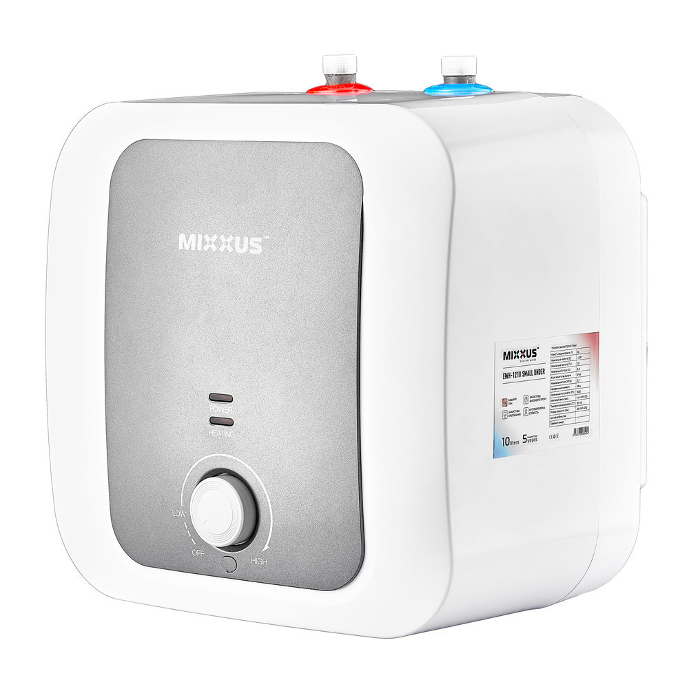 Водонагрівач "Під мийку" MIXXUS EWH-1210 SMALL UNDER накопичувальний 10 л, мокрий тен 1,5 kW  ( WH0604 ) 27727 Харків - фото 4