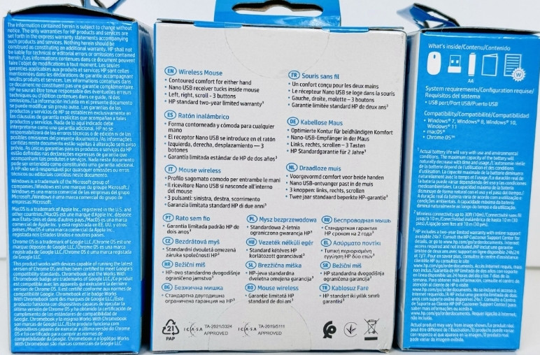 Нова Бездротова Оптична Мишка Миша HP 220 Wireless Біла (7KX12AA) Харків - фото 5