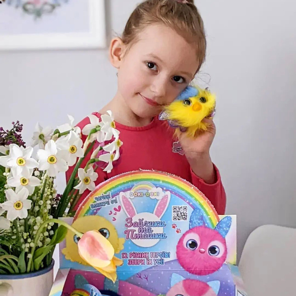 М'яка колекційна іграшка-сюрприз Зайчики та пташки #sbabam T082-2019 серія "Doki Doki" Вінниця - фото 5